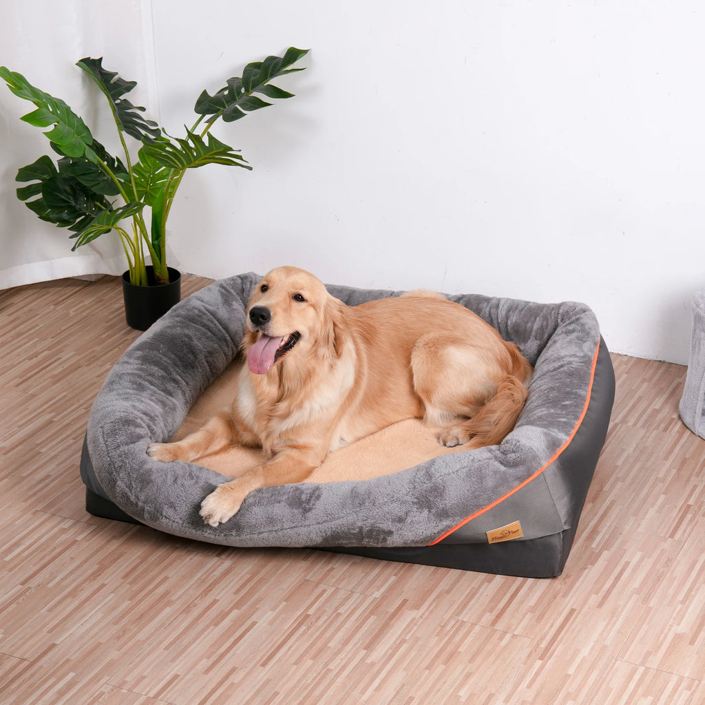 PawVault orthopedic dog bed memory foam waterproof cover – PawVault
