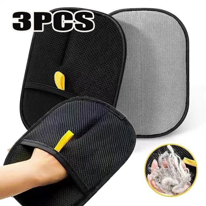 PawVault Pet Grooming Glove – Double-Sided Hair Removal