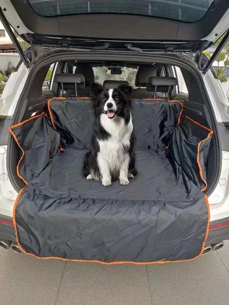 PawVault Pet Car Trunk Mat – Waterproof & Non-Slip