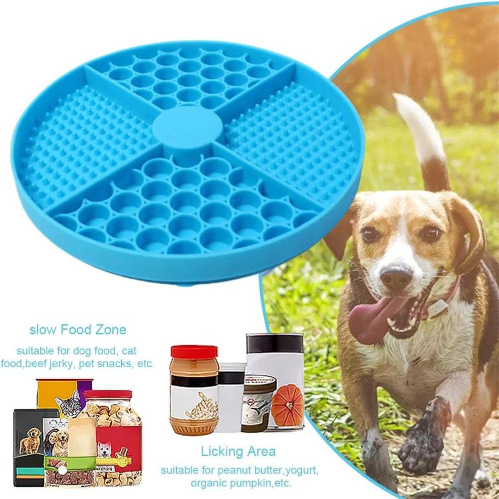 PawVault Calming Lick Mat — Premium Silicone for Dogs & Cats
