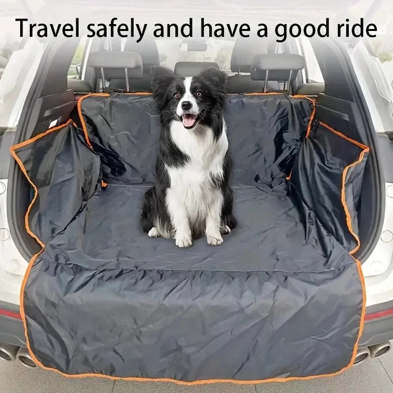 PawVault Pet Car Trunk Mat – Waterproof & Non-Slip