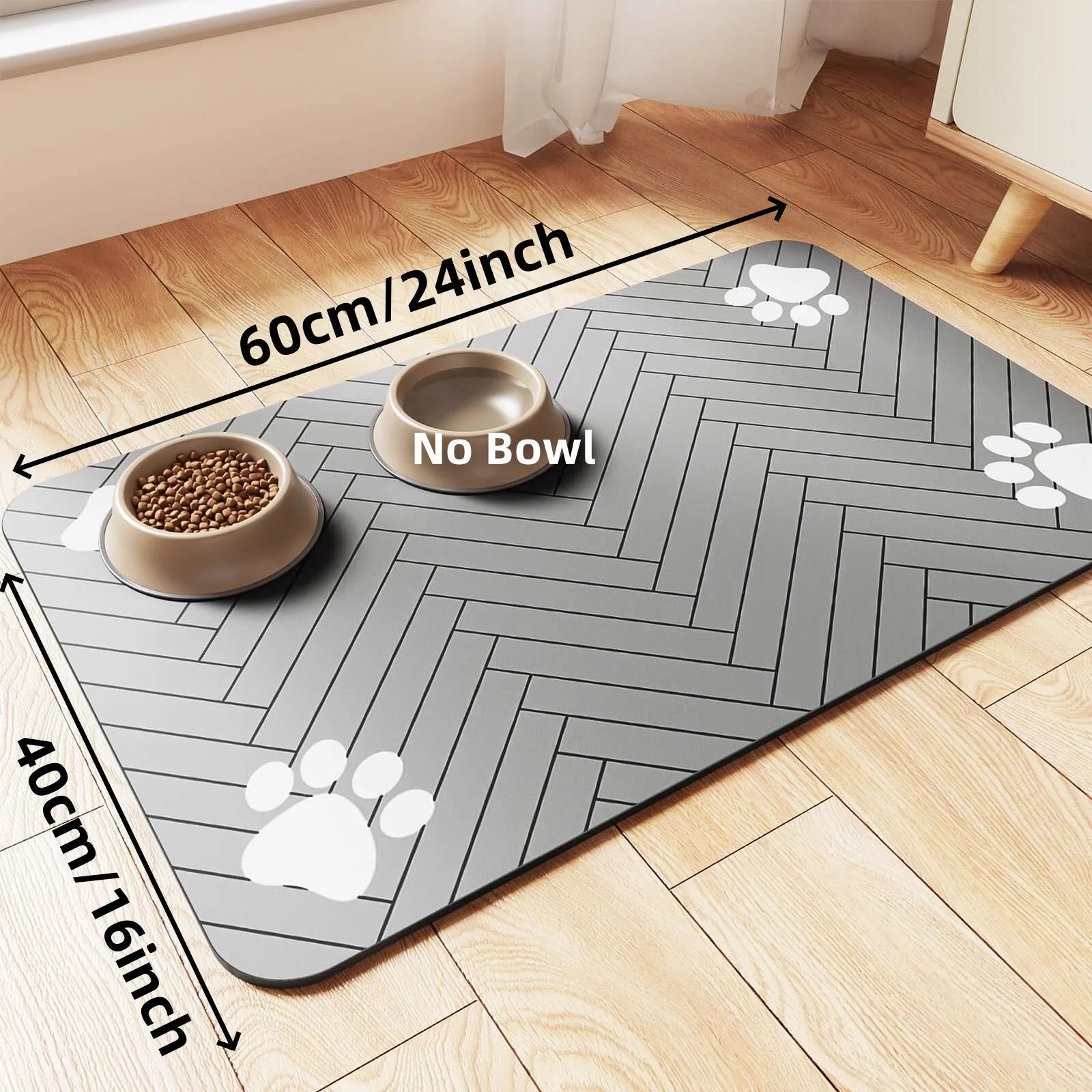 PawVault Pet Feeding Mat – Waterproof & Quick-Dry