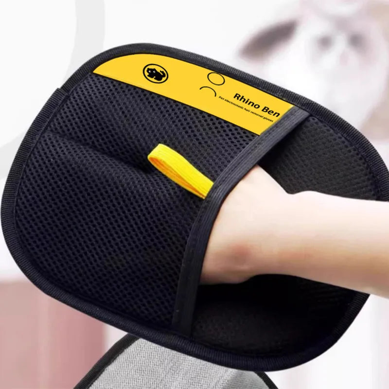 PawVault Pet Grooming Glove – Double-Sided Hair Removal