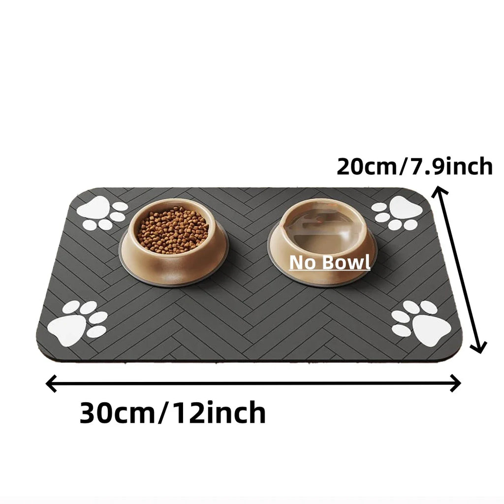 PawVault Pet Feeding Mat – Waterproof & Quick-Dry