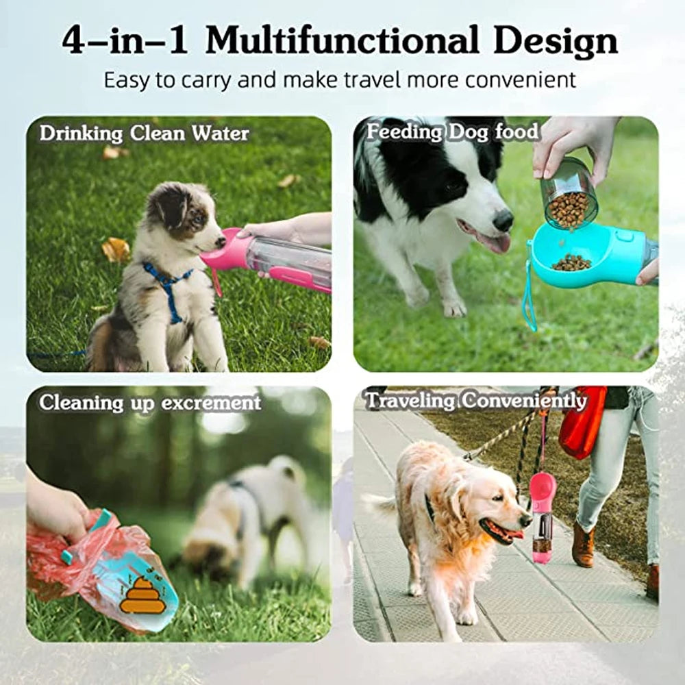 One-press lid mechanism of PawVault dog travel water bottle – PawVault