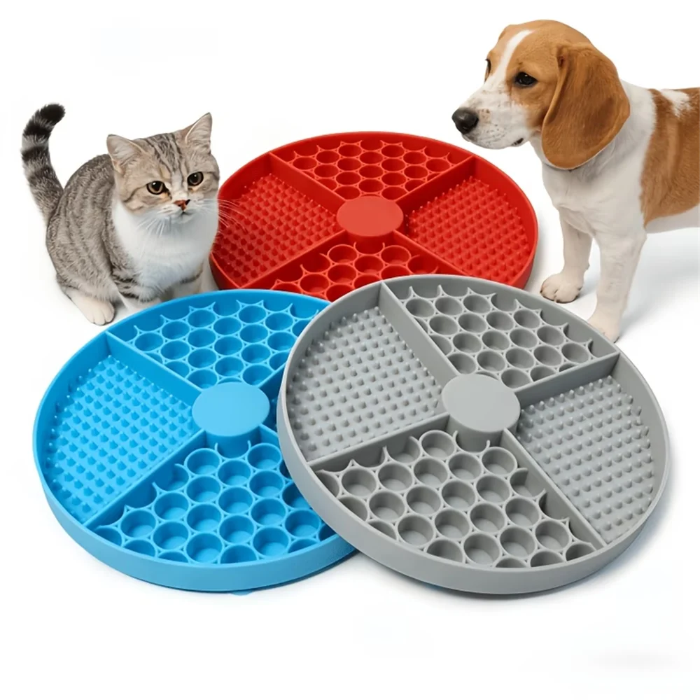 PawVault Calming Lick Mat — Premium Silicone for Dogs & Cats