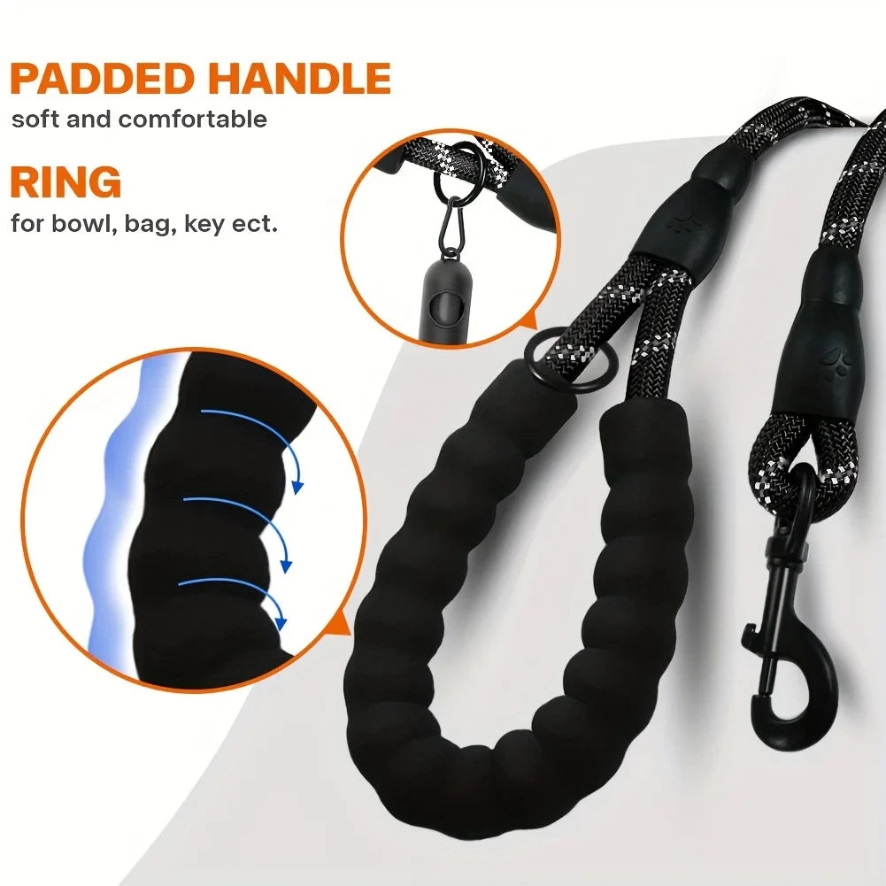 PawVault dog leash length options 4ft and 6ft comparison – PawVault