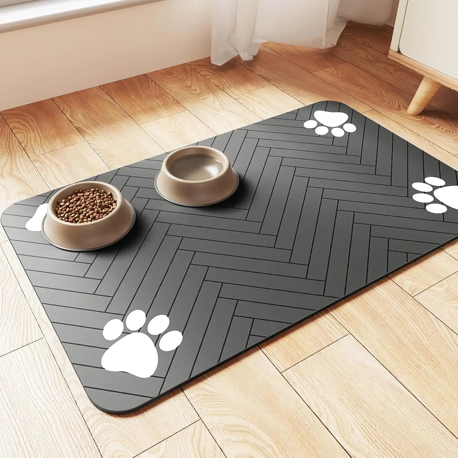 PawVault waterproof pet feeding mat quick-dry silicone – PawVault
