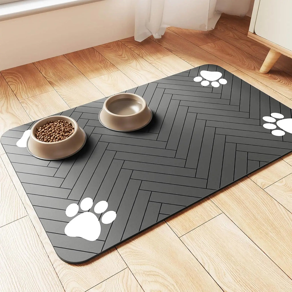 PawVault Pet Feeding Mat – Waterproof & Quick-Dry