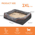 Senior dog sleeping on PawVault memory foam pet bed – PawVault