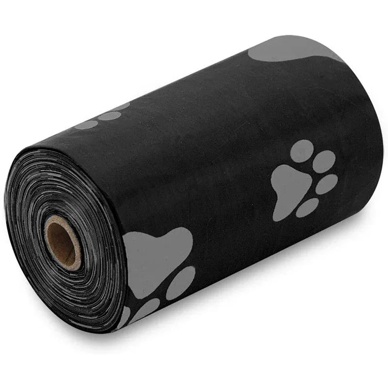 Dog waste bags multiple color rolls