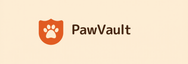 PawVault logo horizontal
